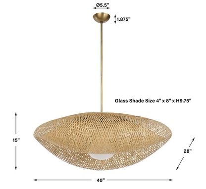 Sand Dune Chandelier