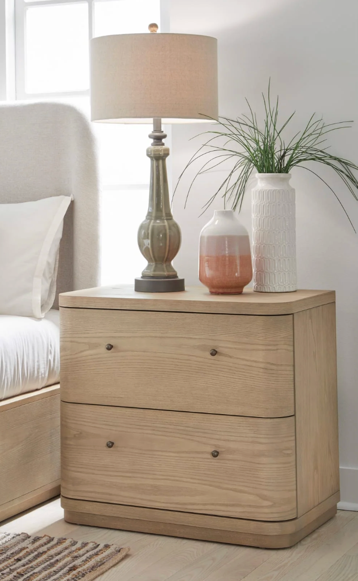 Paige 2-Drawer Nightstand
