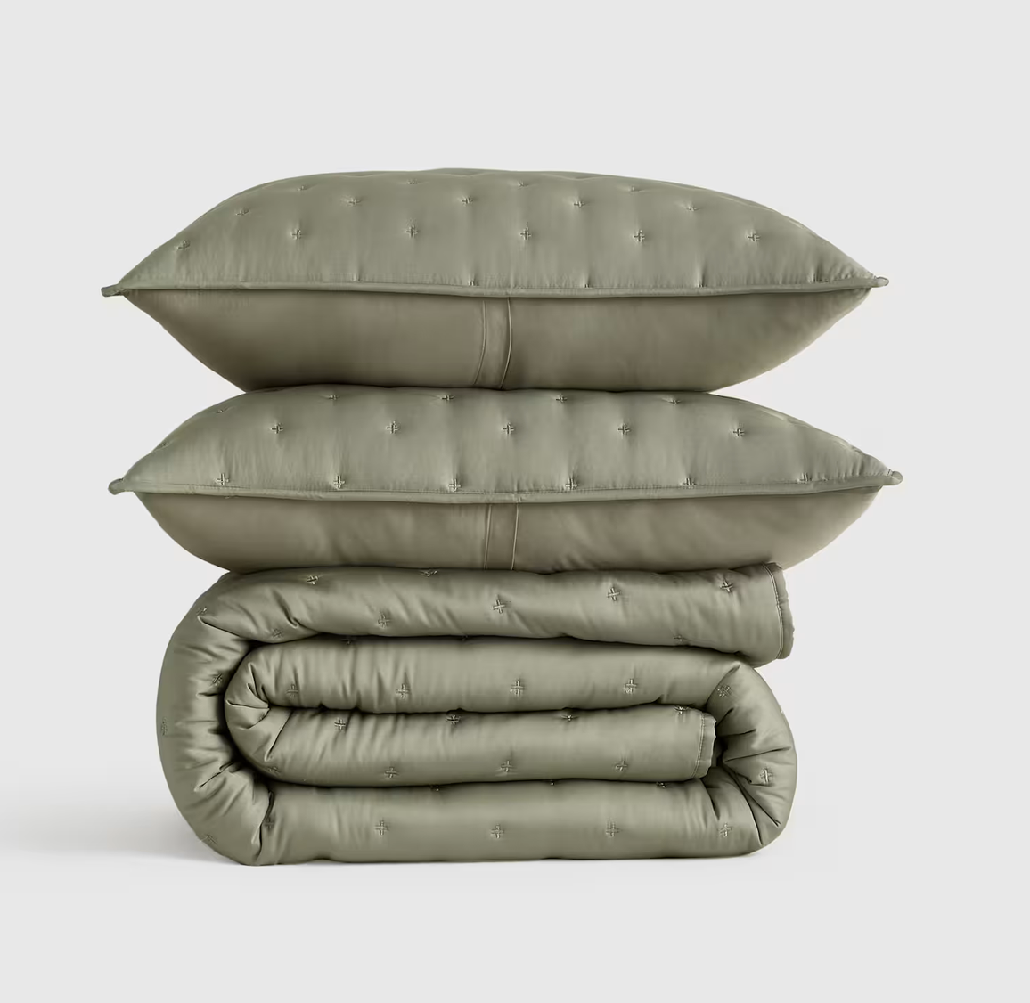 Bamboo Quilted KING Quilt/Sham Set