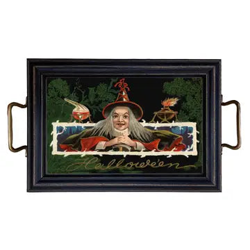 Witch Tray Brass Handles