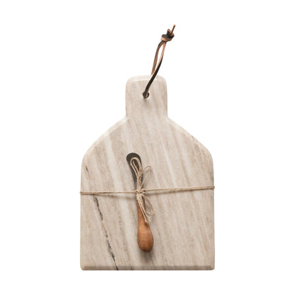 Marble Board &amp; Knife