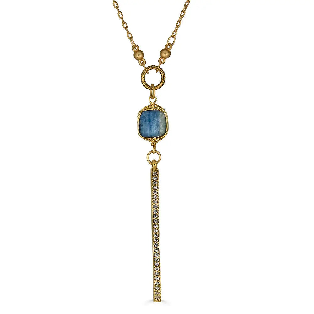 Maisy Gold Y Necklace