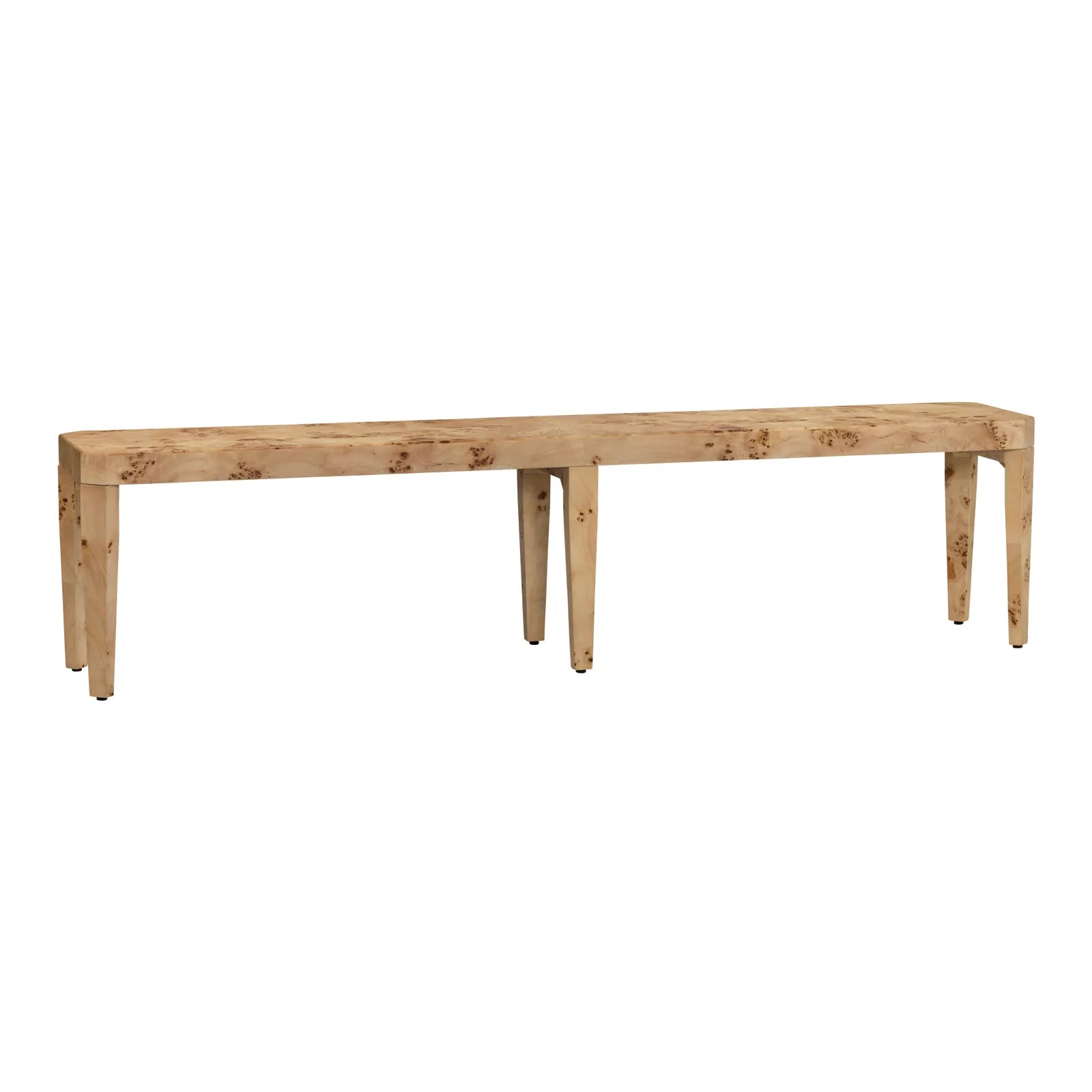 Gregory Burl Wood Lacquer Bench