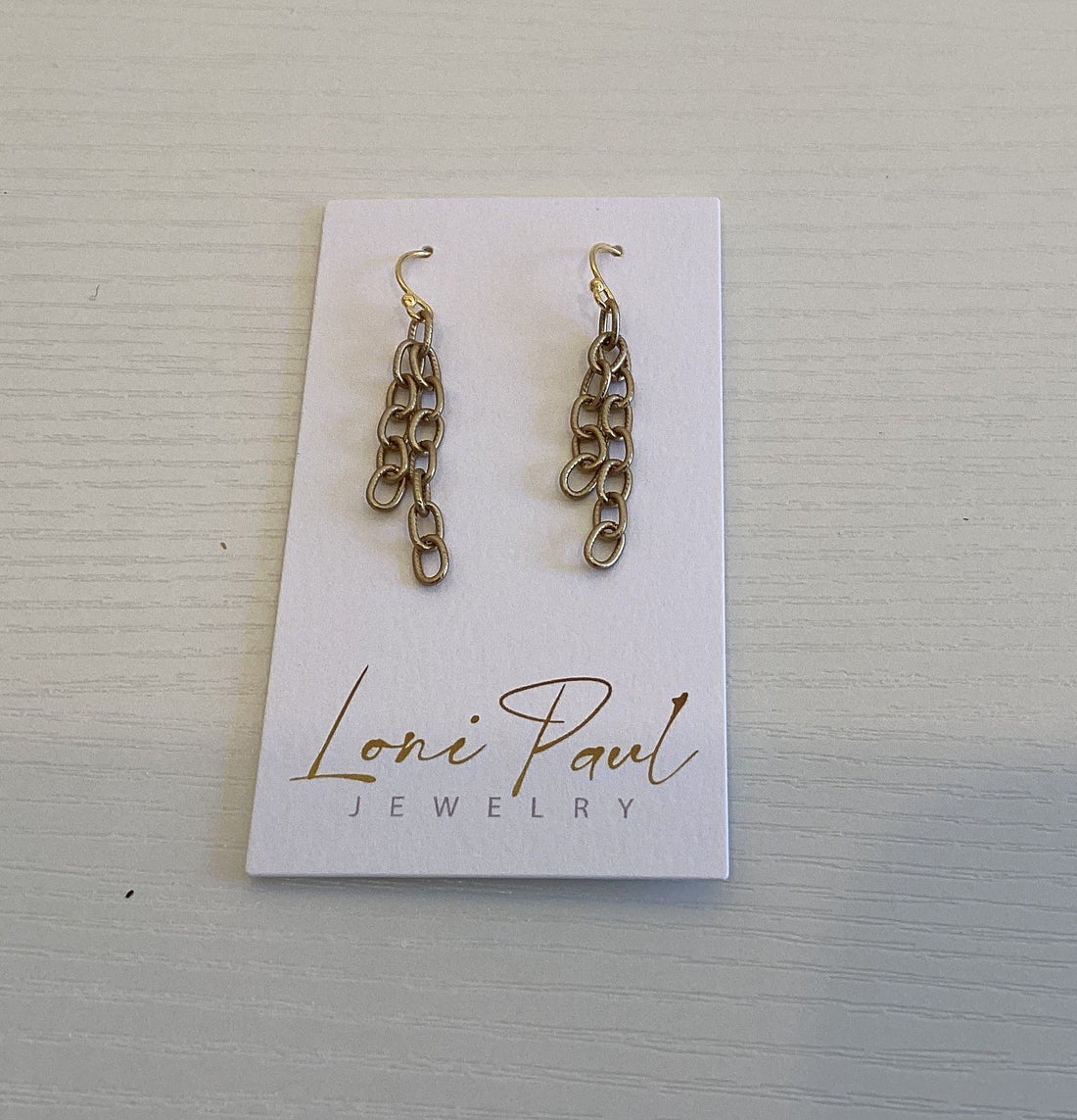 Marion Chain Earrings/GL