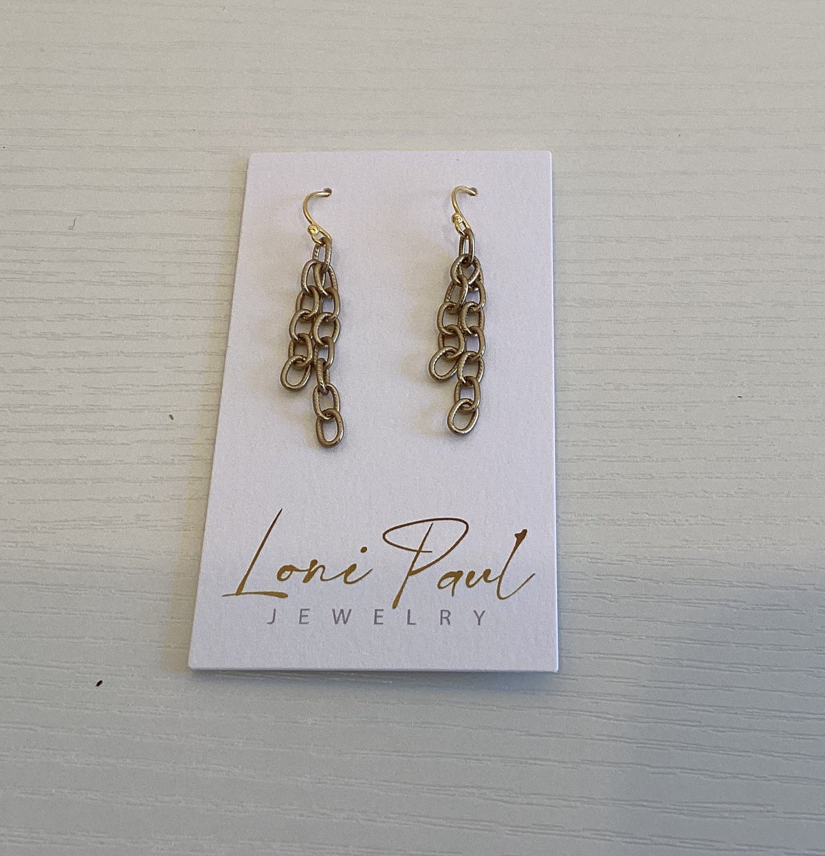 Marion Chain Earrings/GL