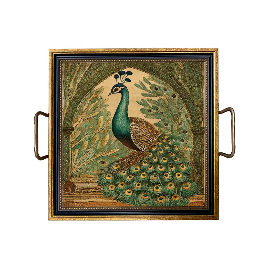 Peacock Tray